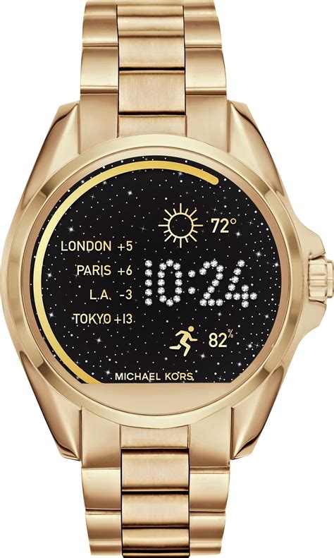 smartwatch michael kors access bradshaw mkt5001 dorado|Michael Kors Men's or Women's Gen 6 44mm Touchscreen .